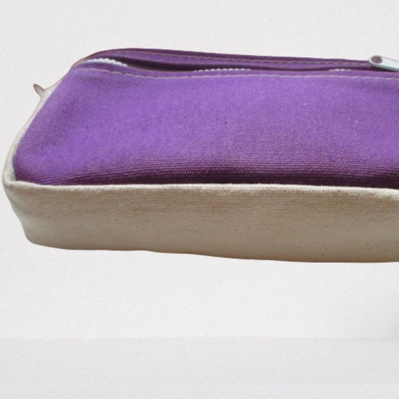 PORT CANVAS Cross Body Bag Purple - Picture 11 of 12